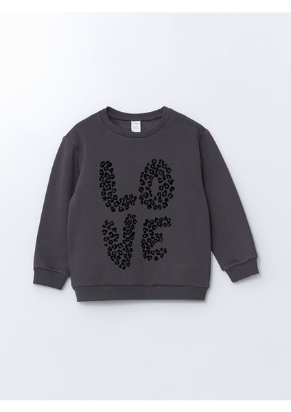 lcw Kids Bisiklet Yaka Leopar Desenli Kız Çocuk Sweatshirt ve Tayt 2'li fiyatları