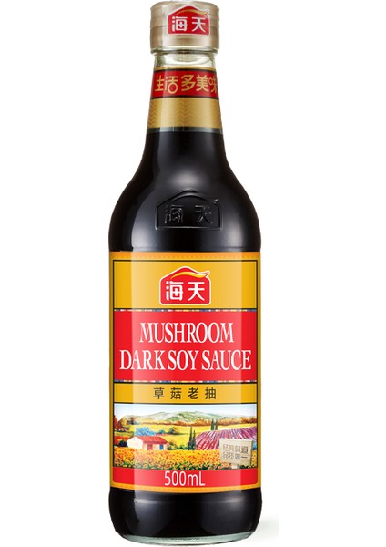 Mantarlı Koyu Soya Sosu - 500ML