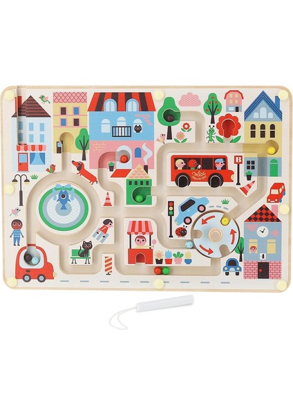 - Mıknatıslı Labirent - Şehir