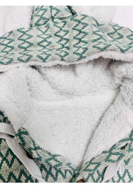 Çocuk Kapüşonlu Içi Tüylü Tulum modelleri