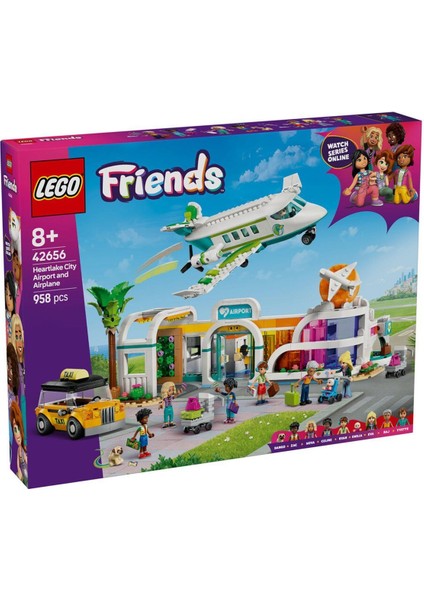 42656 LEGO Friends Heartlake City Havaalanı 958 Parça +8 Yaş