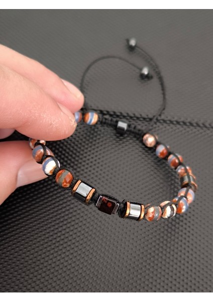 6 mm Tibet Akiği-Damla Kehribar Doğaltaş Bileklik Takı Aksesuar fiyatları