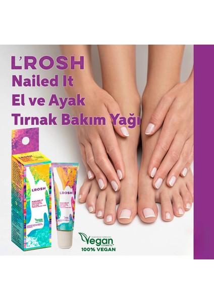L’rosh Nailed Tırnak El Ayak Bakım Yağı fiyatları