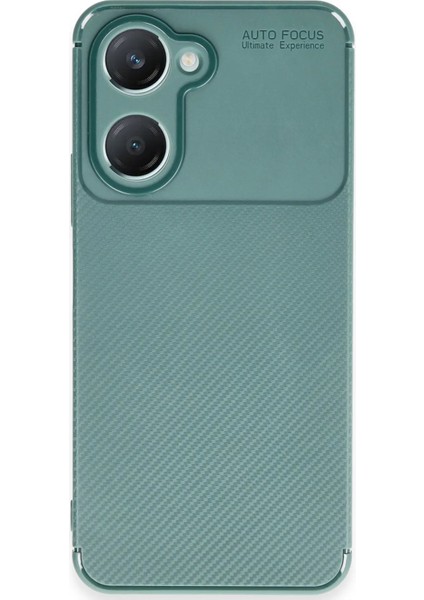 Vivo Y18 Kılıf Auto Focus Karbon Kapak