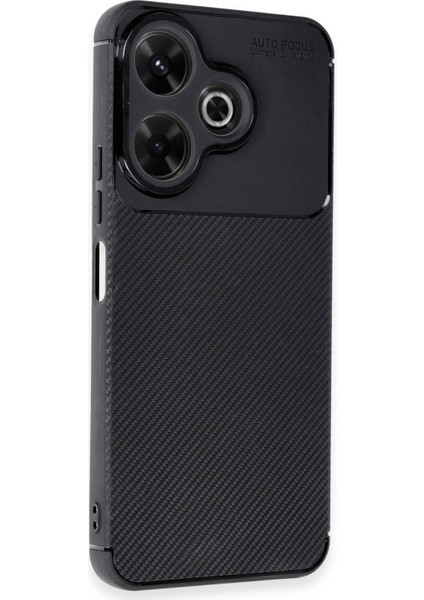 Xiaomi Redmi 13 4g Kılıf Auto Focus Karbon Kapak Ekran Koruyucu