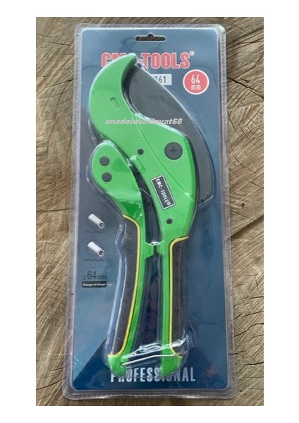 Pprc Plastik Boru Kesme Makası 64MM Pvc Boru Kesme Makası Pro modelleri