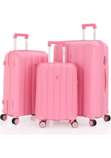 Üçlü Polipropilen Valiz Seti V305