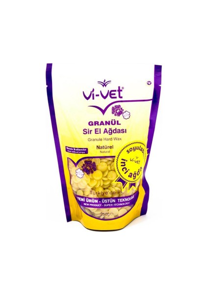 Granül Naturel Soyulabilir Ağda 250GR