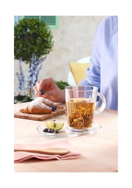 - Tribeca Fincan Seti, Sade, 400 Ml, 2 Parça, 162438