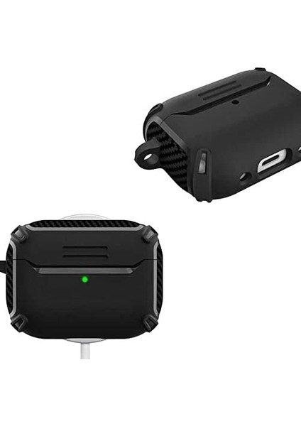 Airpods Pro 2 ile Uyumlu Kulaklık Kılıf Darbeye Dayanıklı Fundamental Sert Koruyucu Toz ve Kirden Koruyan Apple Airpods Pro 2 ile Uyumlu Kılıf Koyu Yeşil fiyatları