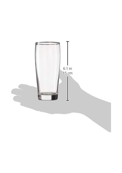 - Bardy 6'lı Bira Bardağı