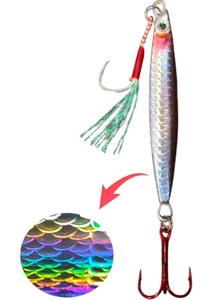 Shore Pro 40G - Palamut Lüfer Levrek Turna Için Jig Yem