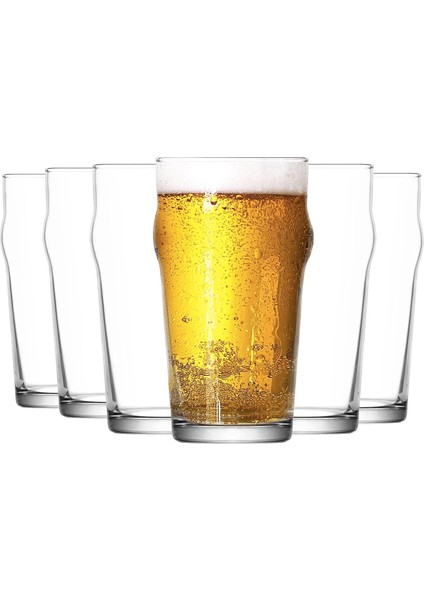 - Noniq 6'lı Bira Bardağı, 570 Cc, Cam