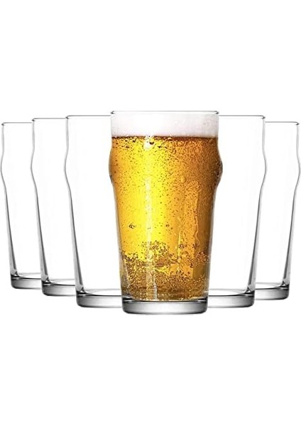- Noniq 6'lı Bira Bardağı, 570 Cc, Cam