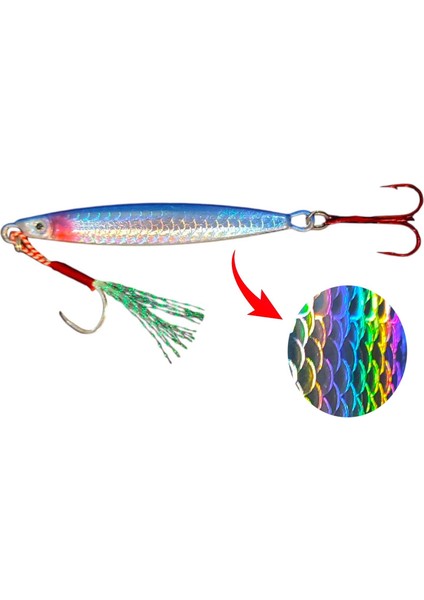 Shore Pro 40G - Palamut Lüfer Levrek Turna Için Jig Yem