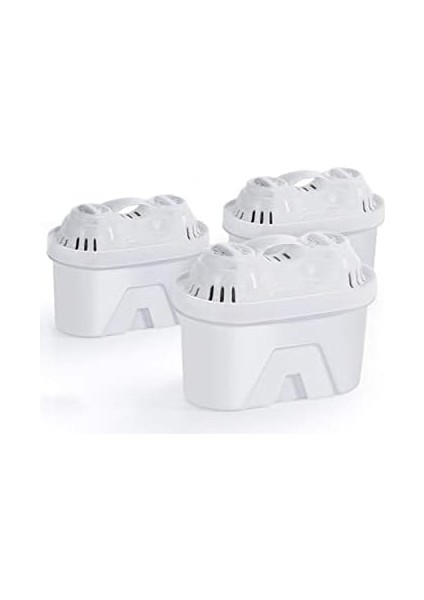 Gfc Life Store - 3'lü Arıtmalı Sürahi Filtre Kartuşları - Klor, Kireç ve Organik Safsızlıkları Giderir, Hız Ayarlı, 160 Litre Kapasite, Geri Dönüştürülebilir ve Popüler Sürahilere Uyumlu fiyatları