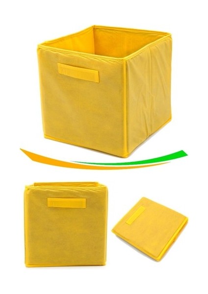 Çok Amaçlı Dolap Içi Düzenleyici Kutu - Sarı