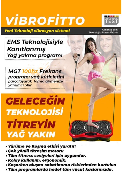 Vibrofitto Titreşimli Spor Aleti indirimleri