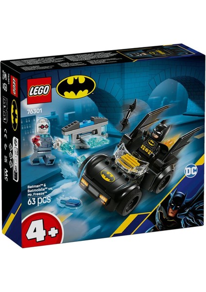 76301 LEGO Batman Batman Mr. Freez'e Karşı 63 Parça +4 Yaş fiyatları