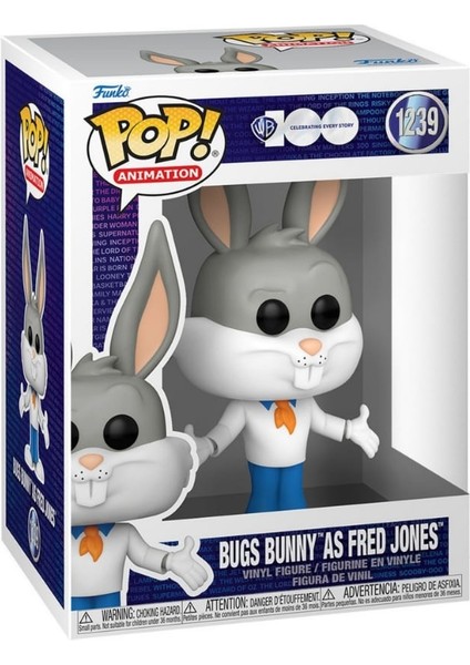 -Bugs Bunny As Fred Jones Pop Figure