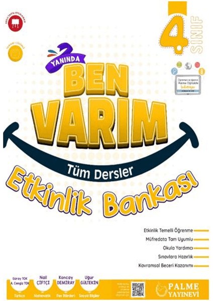 (4. Sınıf) Yanında Ben Varım Tüm Dersler Etkinlik Bankası - Güray Tok