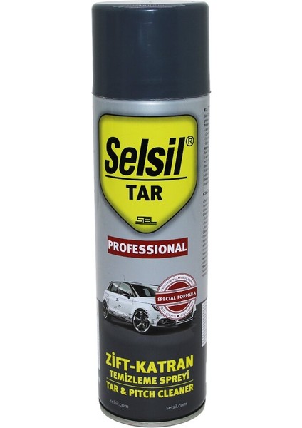 Gfc Life Store - Selsil Tar Zift - Katran Temizleme Sprey 500ML Kir - Yağ