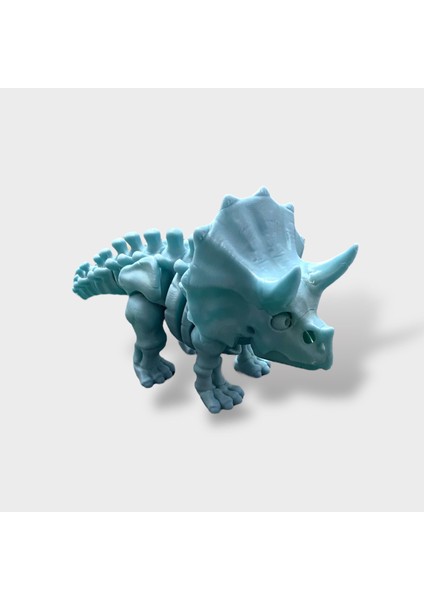Renk Değiştiren Triceratops Hareketli Dinazor Figürü