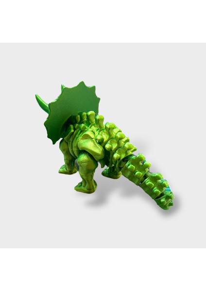 Renk Değiştiren Triceratops Hareketli Dinazor Figürü