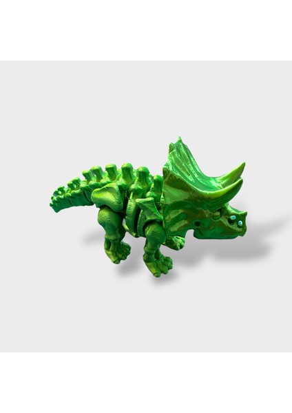 Renk Değiştiren Triceratops Hareketli Dinazor Figürü