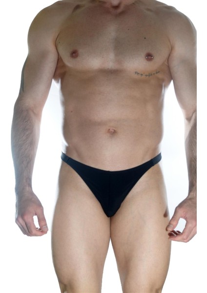 Erkek Arkası Büzgülü Siyah Brazillian Slip modelleri
