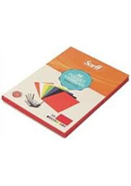 Sarf Cilt Kapağı Uber Eco Pvc Opak Kırmızı A4 100 Ad