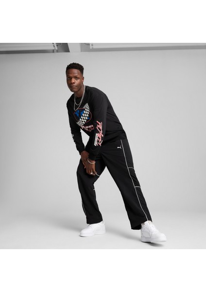 Sds Geniş Kesim Track Pantolon modelleri