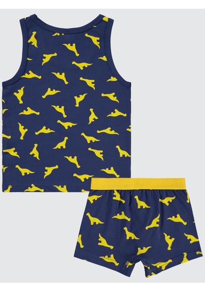 Erkek Çocuk Iç Çamaşır Takımı 2-10 Yaş Hardal fiyatları