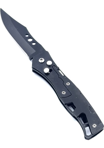 Kamp Kilitli Açılan Çakı Kemer Aparatlı Tamamen Çelik