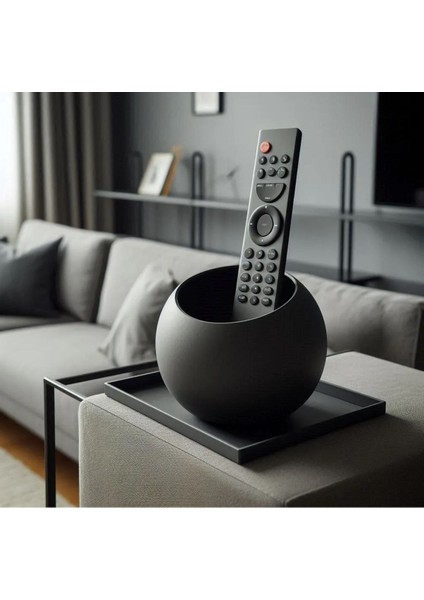 Kumandalık Televizyon Uydu Alıcısı Klima Kumandası Tutucu Kumanda Düzenleyici Tutacak Standd