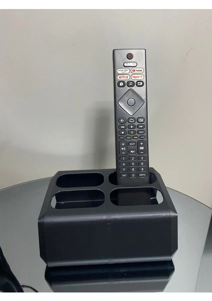 Dekoratif Kumanda Organizer Standı Uzaktan Kumanda Düzenleyici Tv Kumandalık Modern Siyah fiyatları