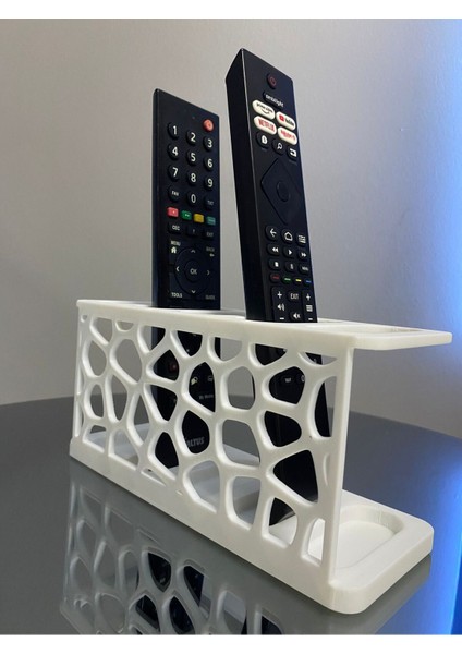 5 Gözlü Kumanda Organizer Standı Uzaktan Kumanda Düzenleyici Tv Kumandalık Modern Beyaz fiyatları