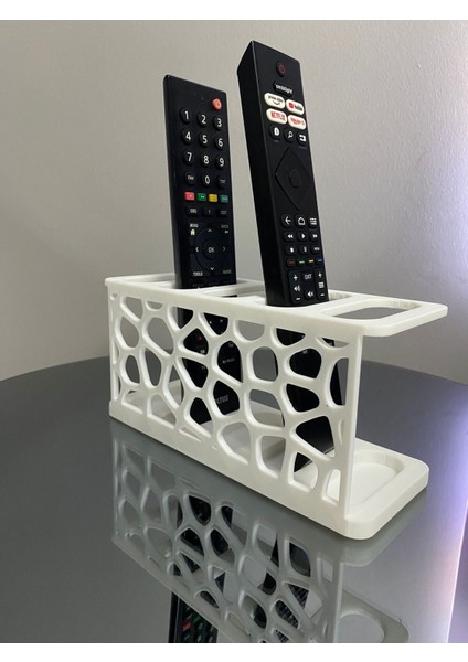 5 Gözlü Kumanda Organizer Standı Uzaktan Kumanda Düzenleyici Tv Kumandalık Modern Beyaz fırsatları