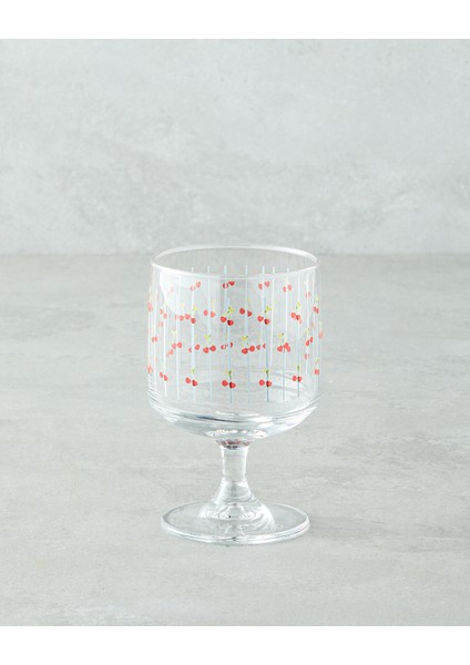 Cherries Cam 3'lü Cup 300 ml Kırmızı