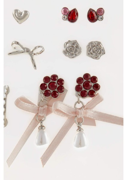 Kadın 9'lu Küpe E4035AXNS modelleri