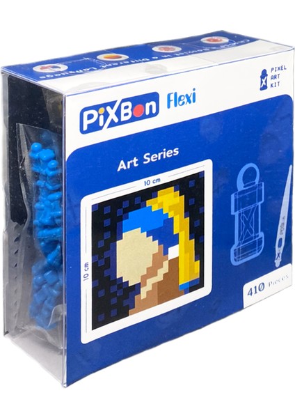 Flexi Pixel Sanat Kiti İnci Küpeli Kız / Girl With a Pearl Earring