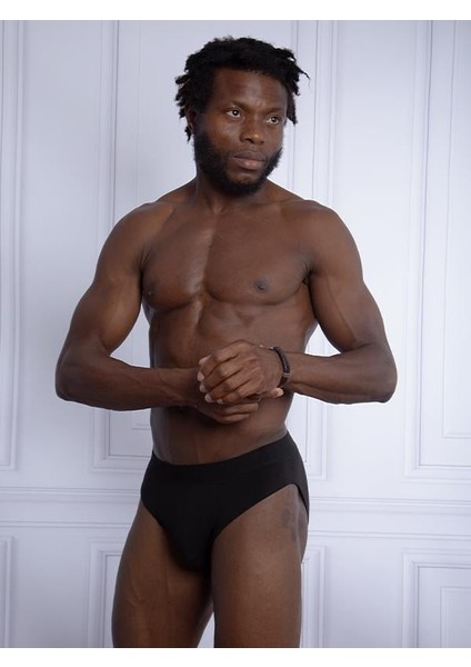 Us Polo Assn Modal-Pamuk Kumaş Beli Lastikli Erkek Slip Külot 3'lü Paket 80177-USP Siyah fiyatları