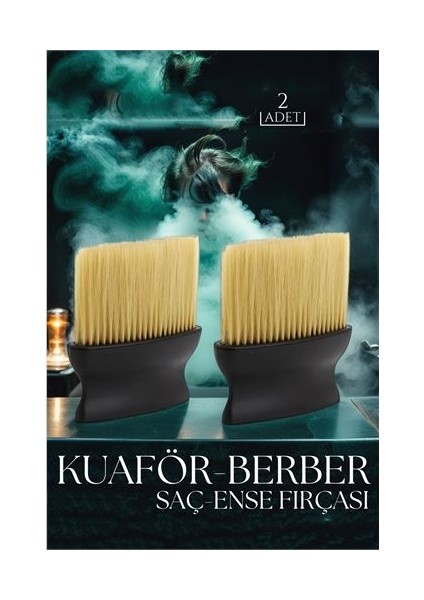 Ense Saç Kıl Fırçası 2 Li Set