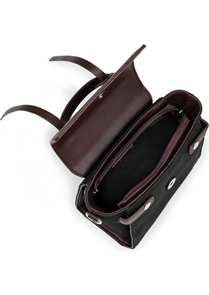 Kontrast Dokulu Colorblock Çanta TS1250052050001
