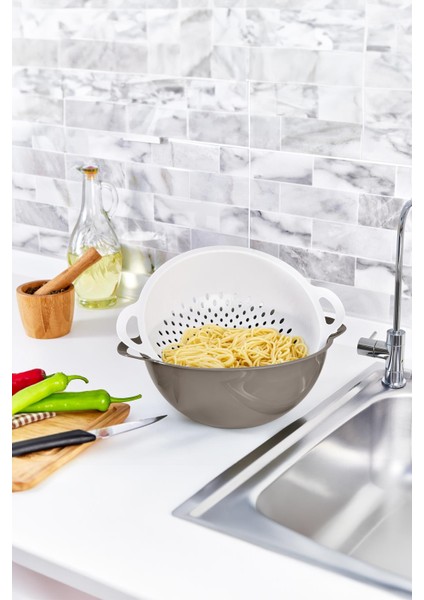 Çift Katlı Süzgeç