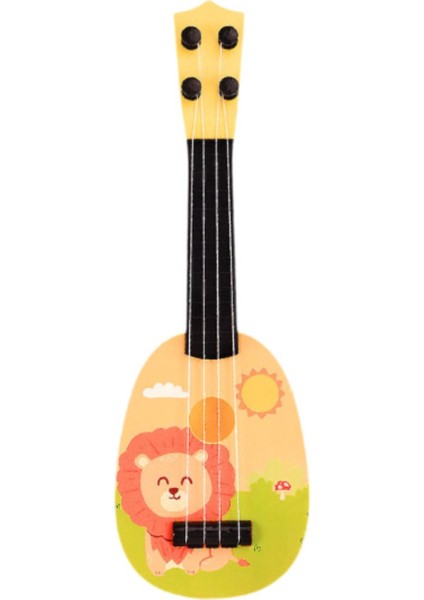 Çocuk Ukulele Mini Müzik Enstrümanı Öncesi Anaokulu Başlangıç ​​lion (Yurt Dışından)