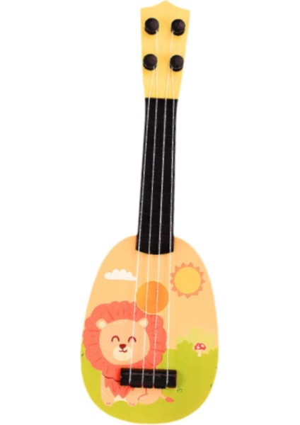 Çocuk Ukulele Mini Müzik Enstrümanı Öncesi Anaokulu Başlangıç ​​lion (Yurt Dışından)