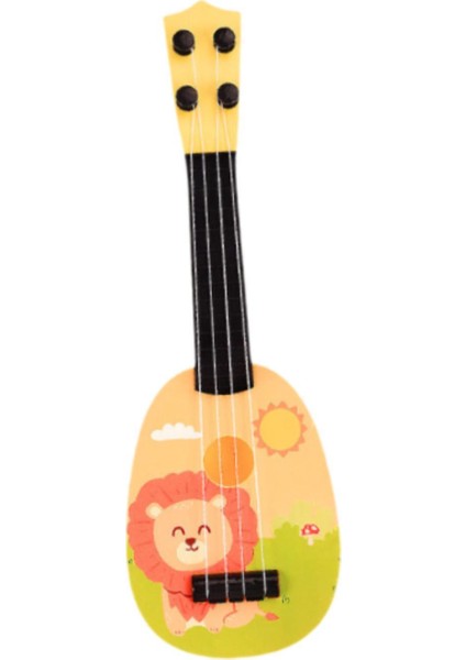 Çocuk Ukulele Mini Müzik Enstrümanı Öncesi Anaokulu Başlangıç ​​lion (Yurt Dışından)
