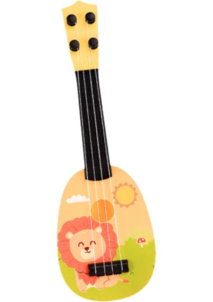 Çocuk Ukulele Mini Müzik Enstrümanı Öncesi Anaokulu Başlangıç ​​lion (Yurt Dışından)