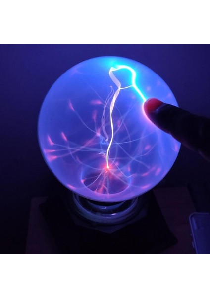 Büyük Boy Plazma Küresi - Tesla Plazma Lambası (25X14.5) cm